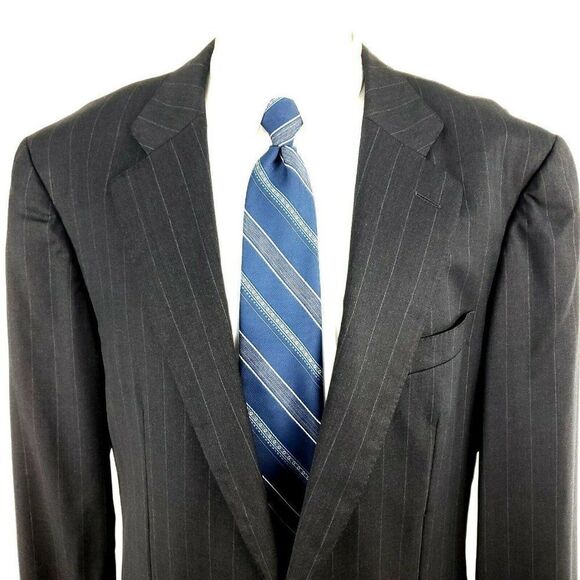 Ermenegildo Zegna 44L 2 Button‎ Super 100s Wool - Picture 1 of 11